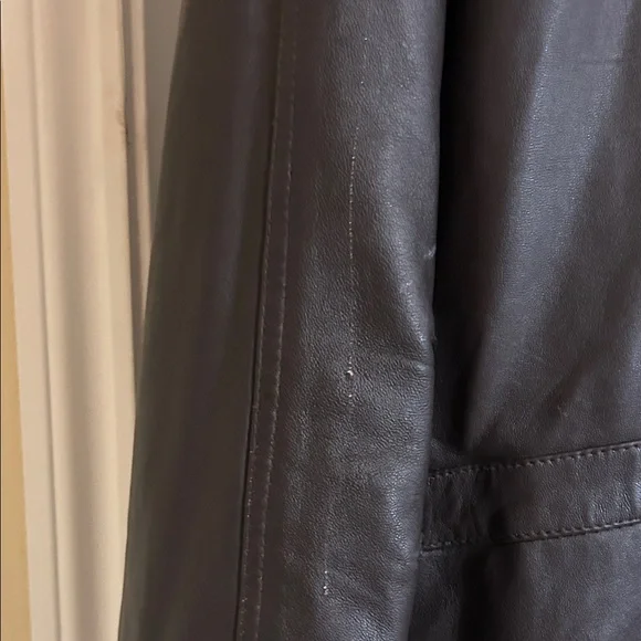 Urban Equipment Dark Brown Leather Jacket - Picture 8 of 10